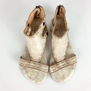 Bed Stu Soto Leather Ankle Gladiator Sandals Nectar Lux Size 7